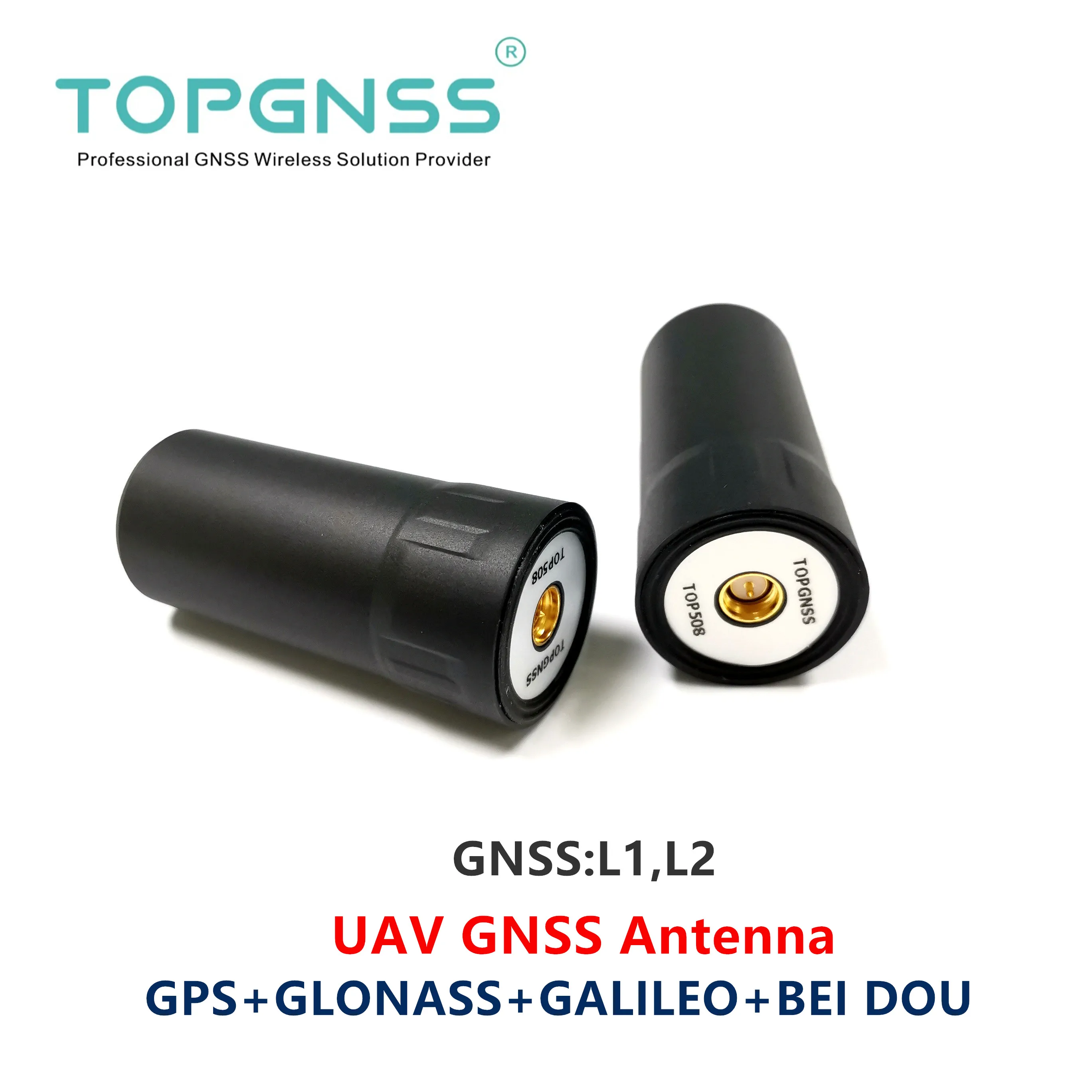 Карманный приемник для БПЛА RTK GNSS спиральная антенна GPS GLONASS GALILEO BEIDOU ZED F9P TOP508 2