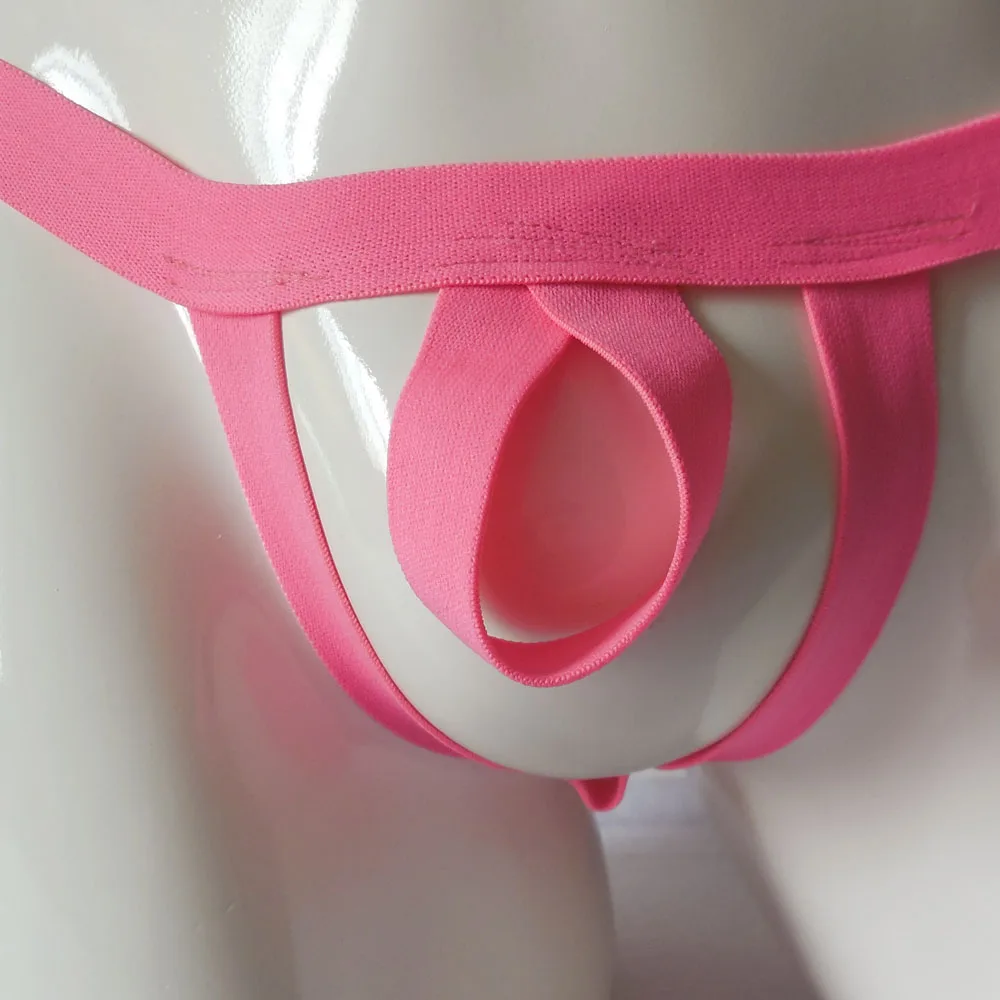 

Men Sexy Hollow Hole Pouch G-string T-back Thongs Underwear Harness Mni Briefs