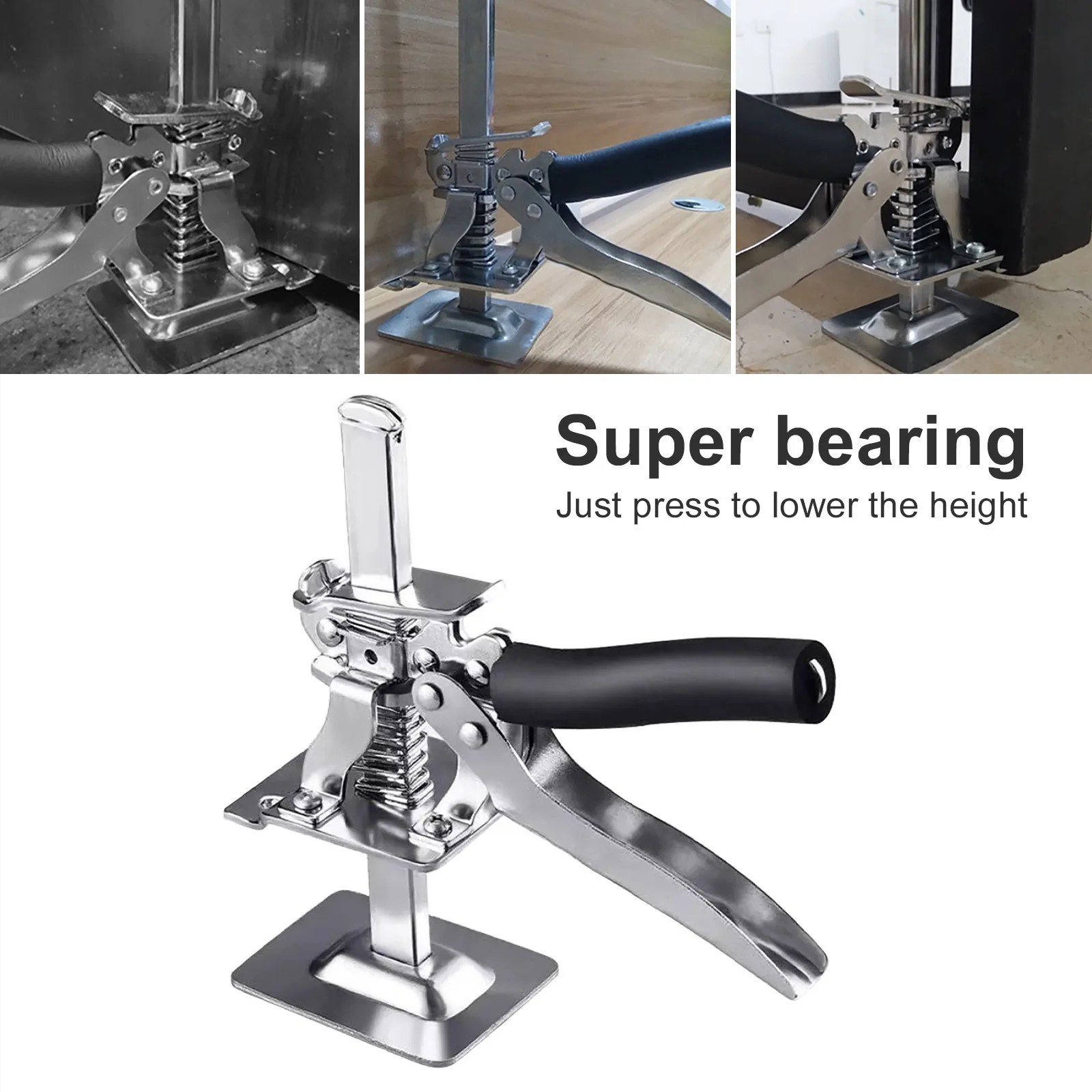 

Tile Leveling System Door Use Board Lifter Cabinet Jack Multifu Plaster Sheet Repair Anti Slip Tool Herramientas Effort Elevator