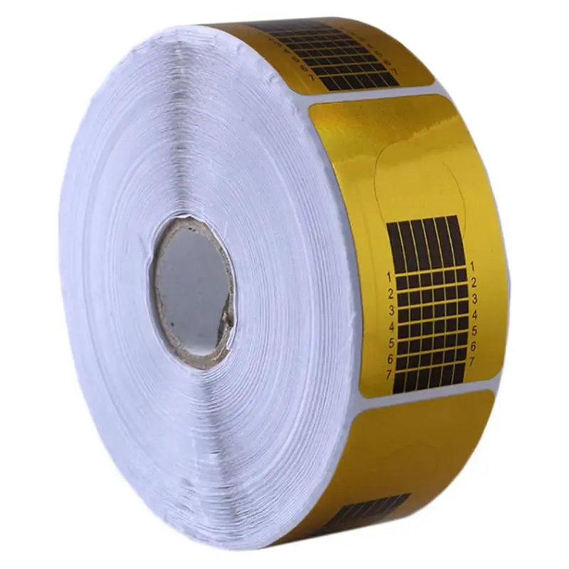 500 шт./рулон наклейки для наращивания ногтей|Стикеры и наклейки| |