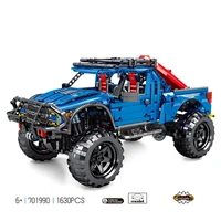 Super Off-road Vehicle Technical Building Block Model Ford Raptor F150 Pickup Truck Steam ORV Assemble Bricks Toys Collection