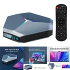 ТВ-приставка A95X F4, Android 10,0, 2 Гб ОЗУ, 16 Гб ПЗУ, четырехъядерный Amlogic S905X4, A55, двойной Wi-Fi, 2,4 ГГцтелефон, умная ТВ-приставка
