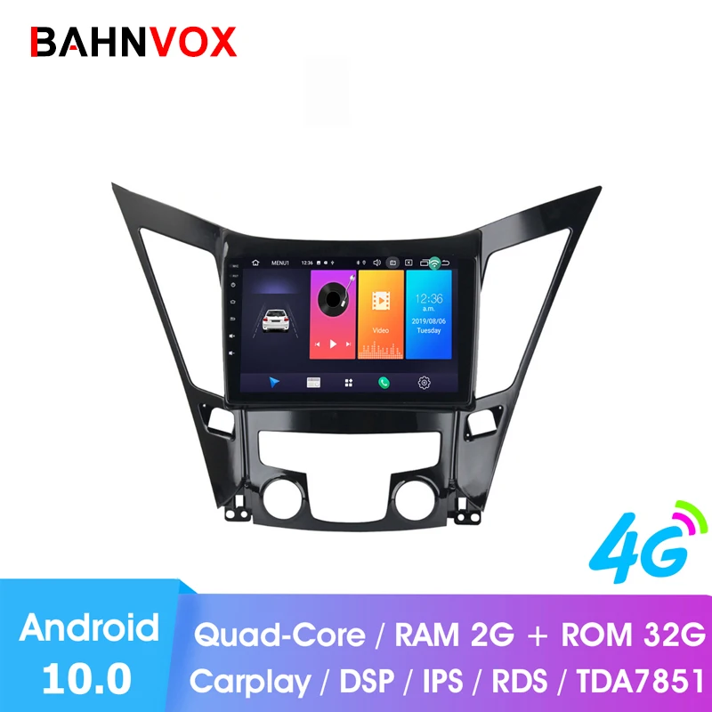 9 &quotandroid 10 0 RAM 2G Автомобильный gps dvd плеер для HYUNDAI Sonata i40 i45 2011 2015 автомобильный