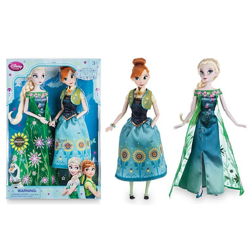 

Disney Doll Toys Anime Frozen Elsa Anna Princess Toys 30 CM Movable Figure Olaf Dolls Birthday Gifts Toy for Kids Children Girls