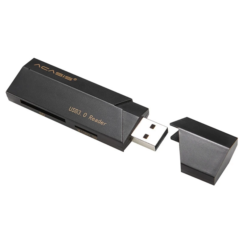 

ACASIS USB 3.0 Card Reader All-In-One USB High-Speed Card Reader Support TF SD Dual Card Dual Reading