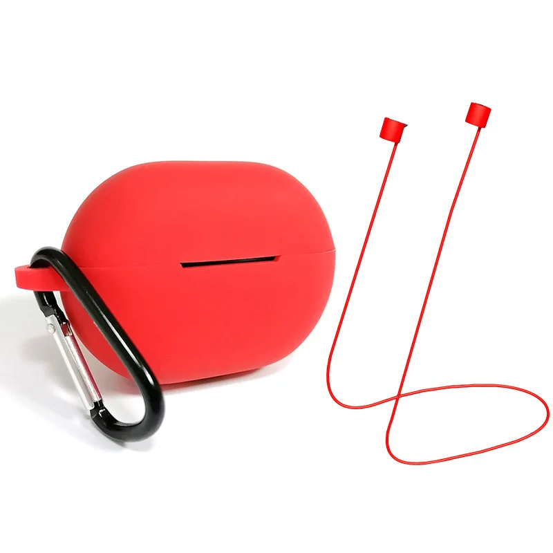 

Silicone Case for Huawei Freebuds Pro Cover Cases Multicolor Protective Soft Case for FreeBuds Pro Anti-lost Rope Accessories