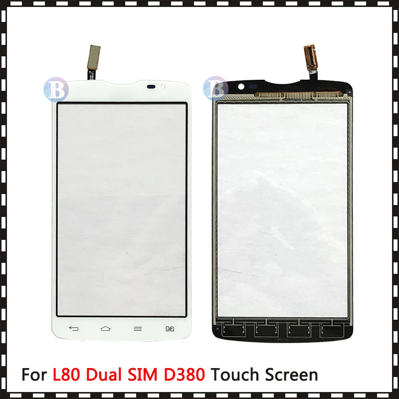 Высококачественный сенсорный экран 5 0 дюйма для LG Series III L80 D373 и Dual SIM D380 дигитайзер