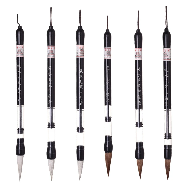 

Набор кистей для начинающих с наполнением поршнем, 3 шт.