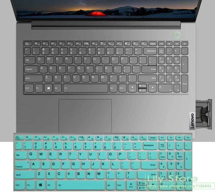 Силиконовый защитный чехол для клавиатуры ноутбука LENOVO ThinkBook 15P 15 G2 Gen 2 ARE 2021 6