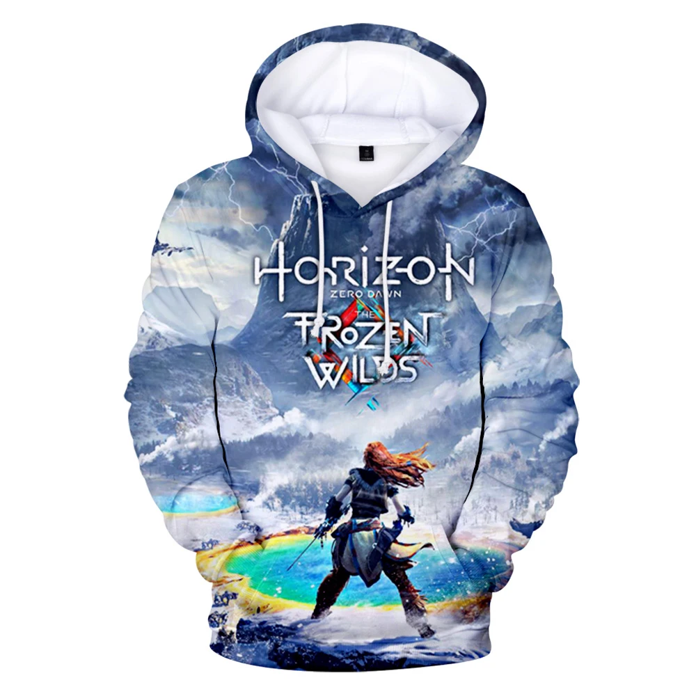 

Horizon Zero Dawn Hoodie 3D Men women Sweatshirts Long Sleeve Game Hoodies Cosplay Games Harajuku kids Clothes Oversized