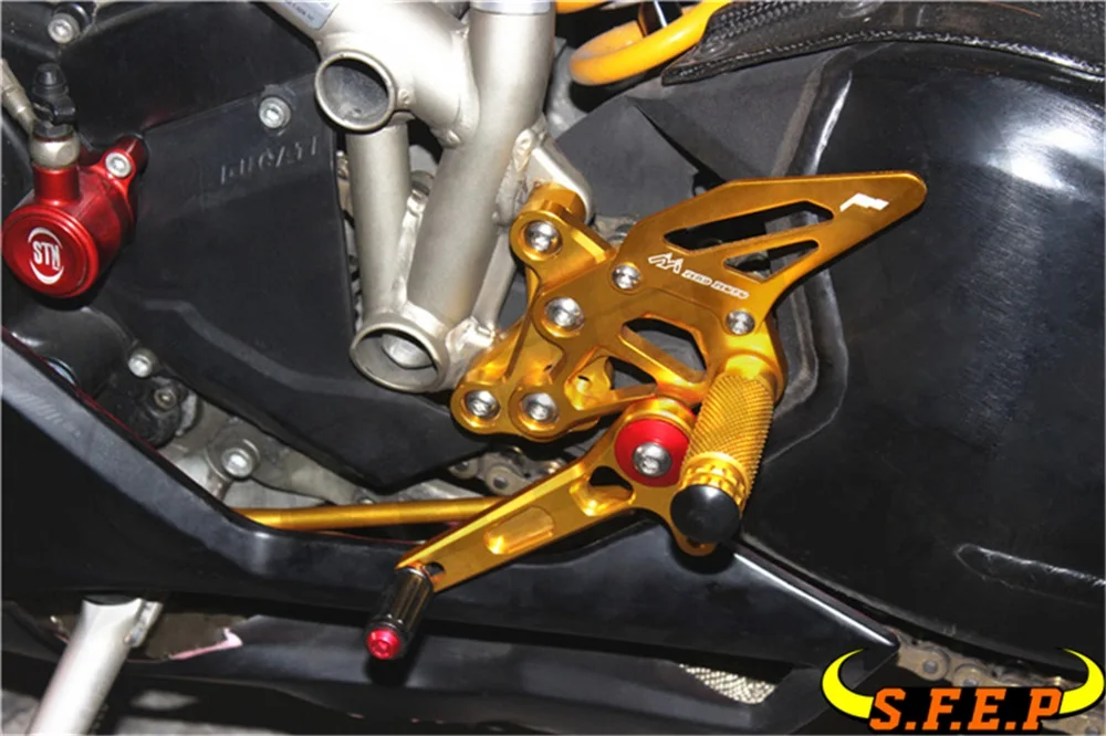 Регулируемая подставка для ног с ЧПУ Ducati 1198 1098S|Подставки под ноги| |