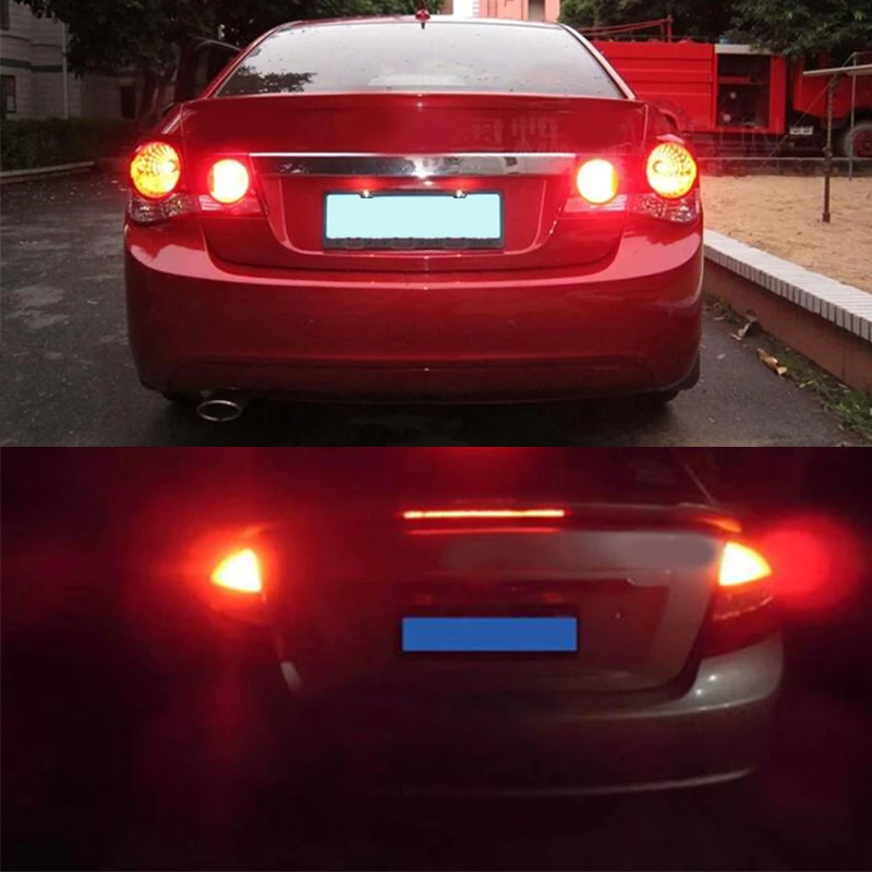 

Eliteson 2PCS T20 Halogen Bulbs For Car Turn Signal Lights 12V 21/5W Auto Stop Brake Lamps