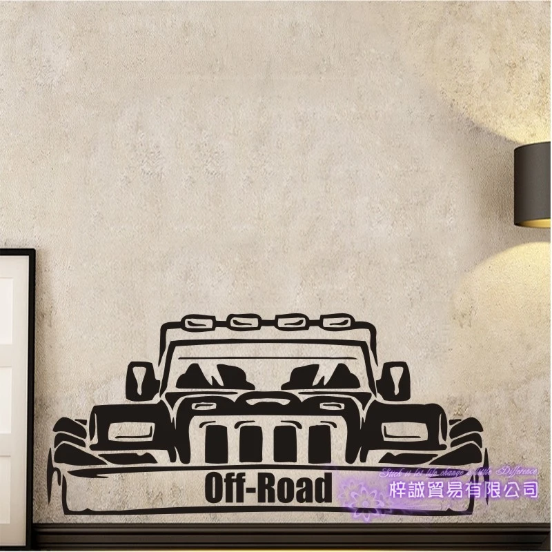 Внедорожные 4x4 наклейки для автомобилей настенные Стикеры декоративные постеры