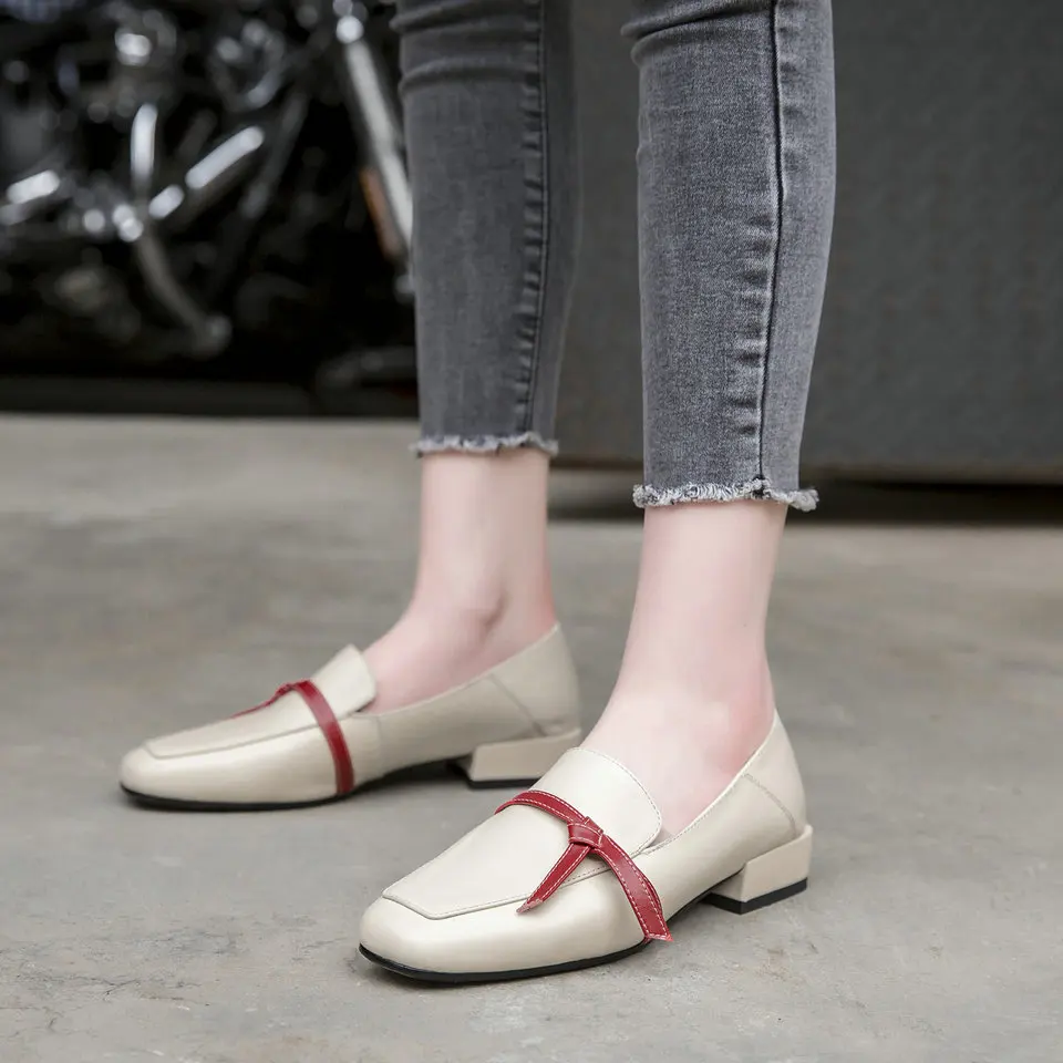 

EshtonShero Low Heels Shoes Women Pumps Office Lady Pointed Toe Wedding Sapato Feminino 2.5CM Ladies Wedding Shoes Size 3-12