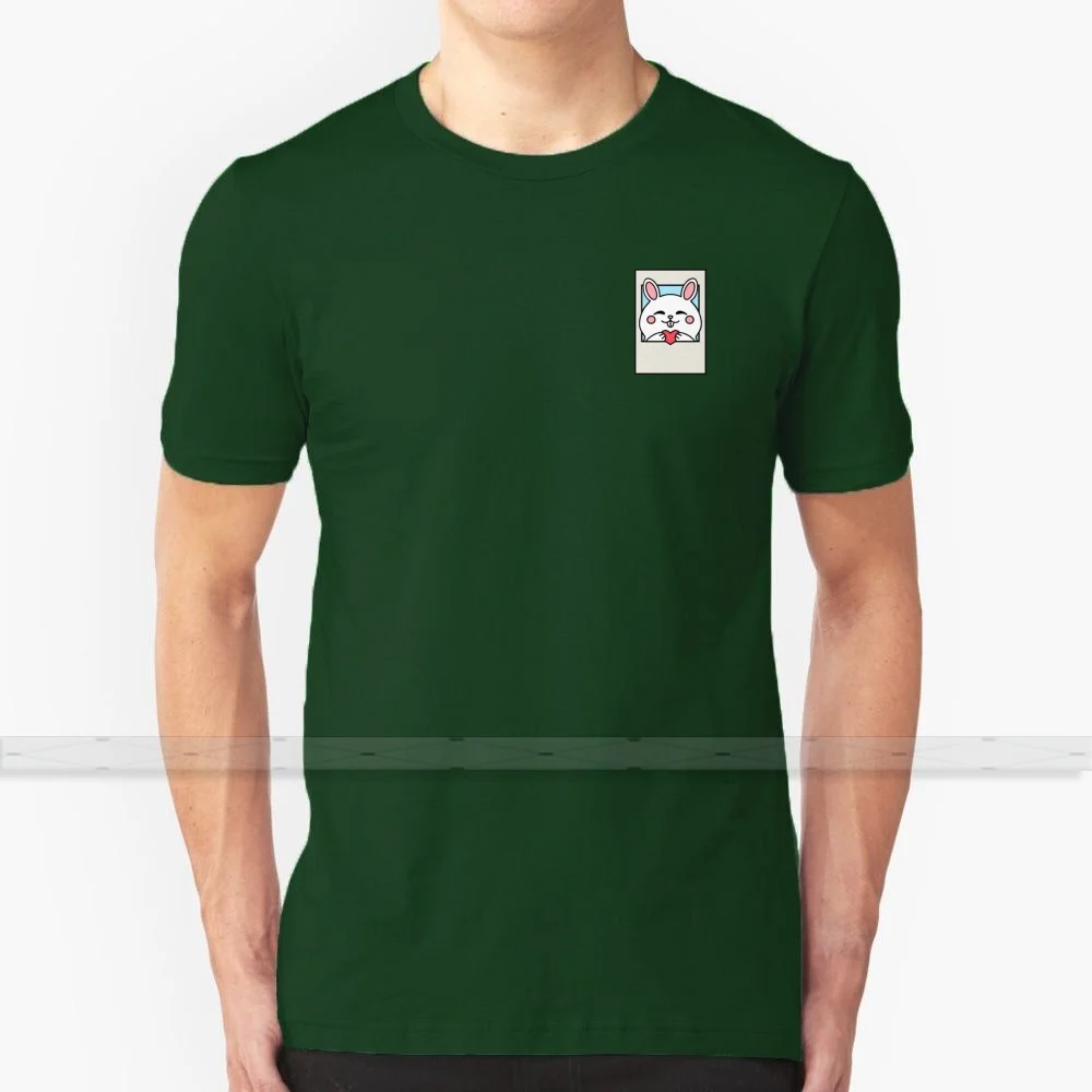 Футболка Polaroid rabbit для мужчин и женщин летние футболки из 100% хлопка новейшие