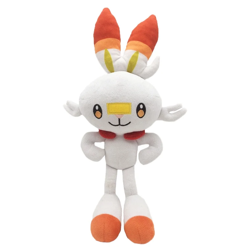 4 шт./лот плюшевая игрушка Sword Shield Sobble Scorbunny Grookey Sirfetch ɽ чучела кукла подарок на