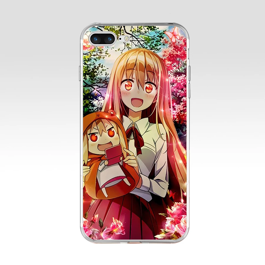 107FG милый чехол из мягкого ТПУ силикона с рисунком Умару Чан для Apple iPhone5