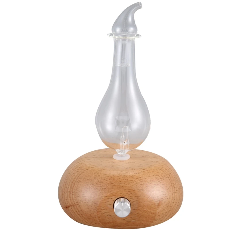Wooden Glass Aromatherapy Pure Essential Oils Diffuser Air Nebulizer Humidifier Household Conditioning Appliance | Бытовая техника