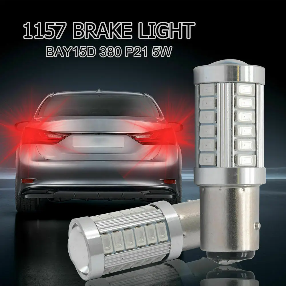 1157 P21 5 Вт BAY15D 5630 5730 светодиодный водонепроницаемый автомобильный головной