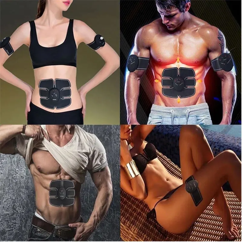 

EMS Hip Muscle Trainer Unisex ABS Sport Press Stimulator Gym Body Slimming Shaper Machine Smart Fat Burning Weight Loss Massager