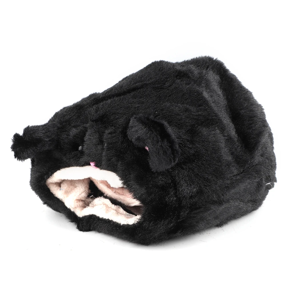 Подвеска для хомяка кровать милый черный медведь тип зимний теплый хомяк клетка