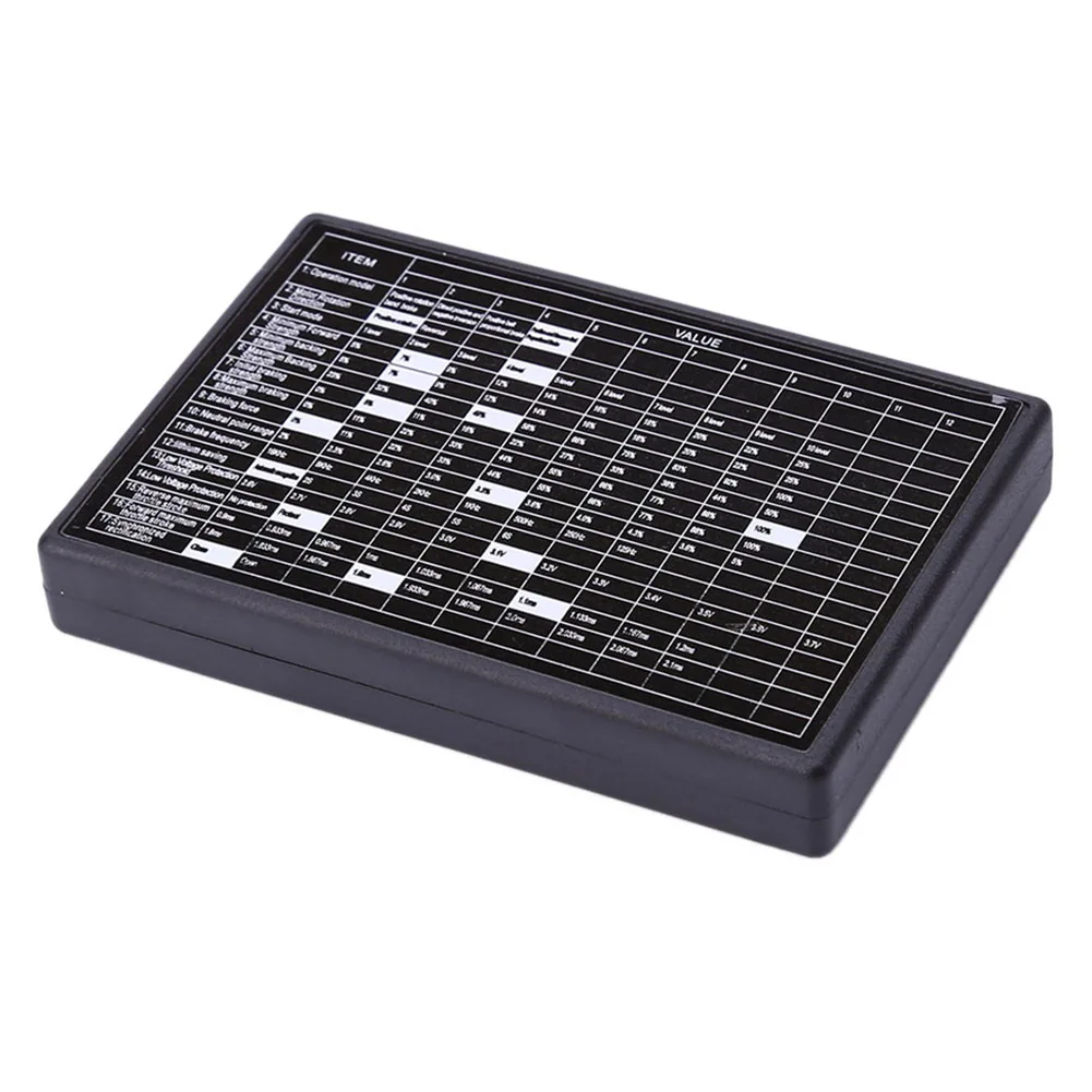 Водонепроницаемый бесщеточный двигатель RC программатор ESC программируемая