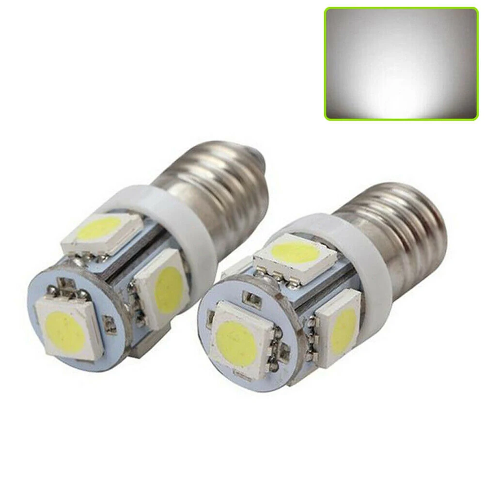 

2pcs Upgrade LED Replacement Flashlight Torch Bulb 3-24V E10 High Bright Bulb Emergency Work Light Lamp Flashlight Torches