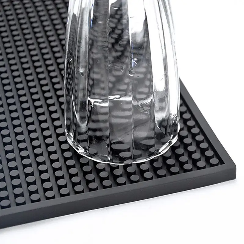 

Rubber Bar Mat Bar Runner Glass Drip Tray Beer Drink Rail Bars Service Mat