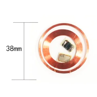 10 шт./лот 13 56 МГц 125 кГц ID IC записываемые бирки T5577 UID двухчастотные прозрачные