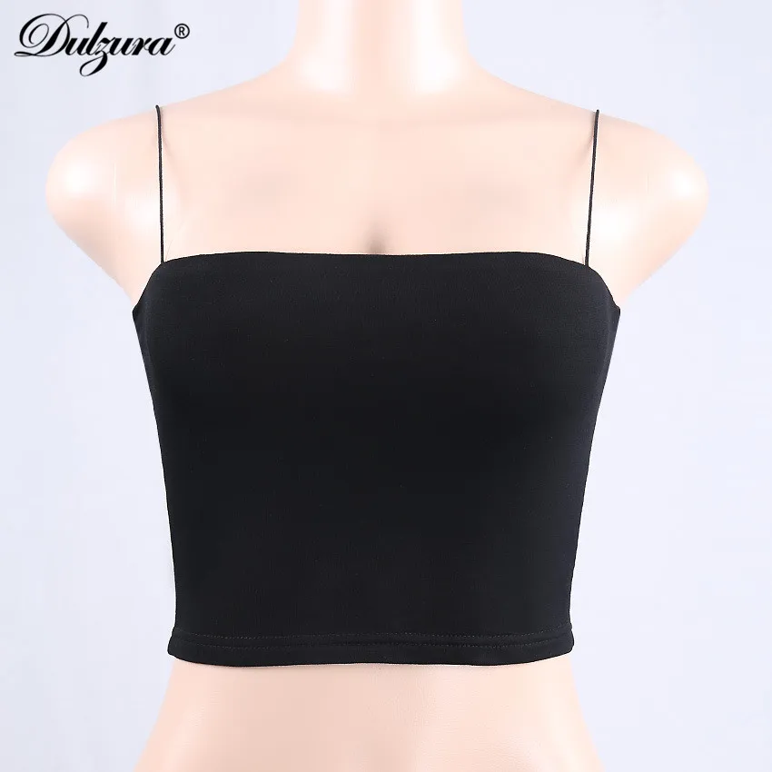 Соблазнительные женские Базовые укороченные топы Dulzura лето осень 2018 Женская