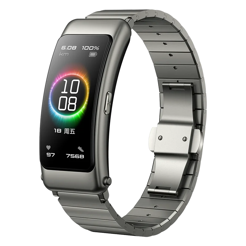 

99% NEW Huawei TalkBand B6 Talk Band B6 width Bluetooth Smart Bracelet Sports Wristbands Touch AMOLED Screen Call Earphone Band