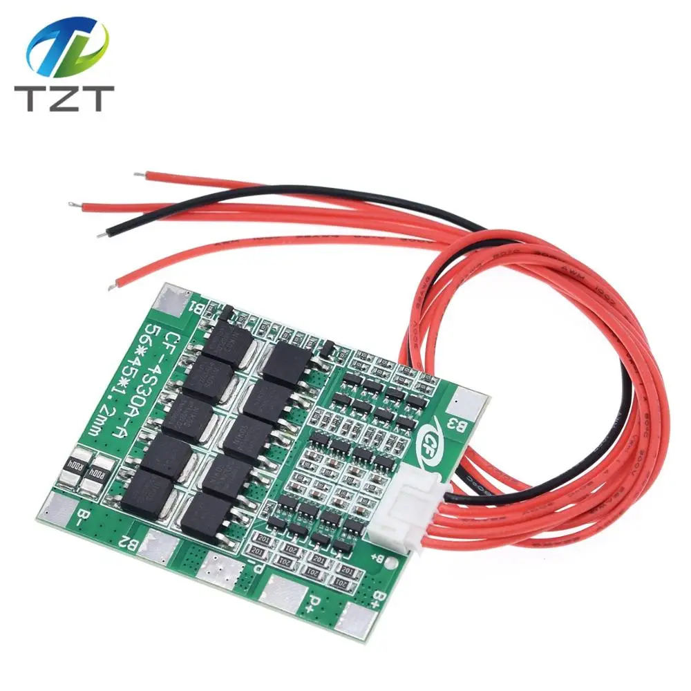 Оригинальный телефон 30 А 14 8 в литий ионный аккумулятор 18650 BMS блокирует