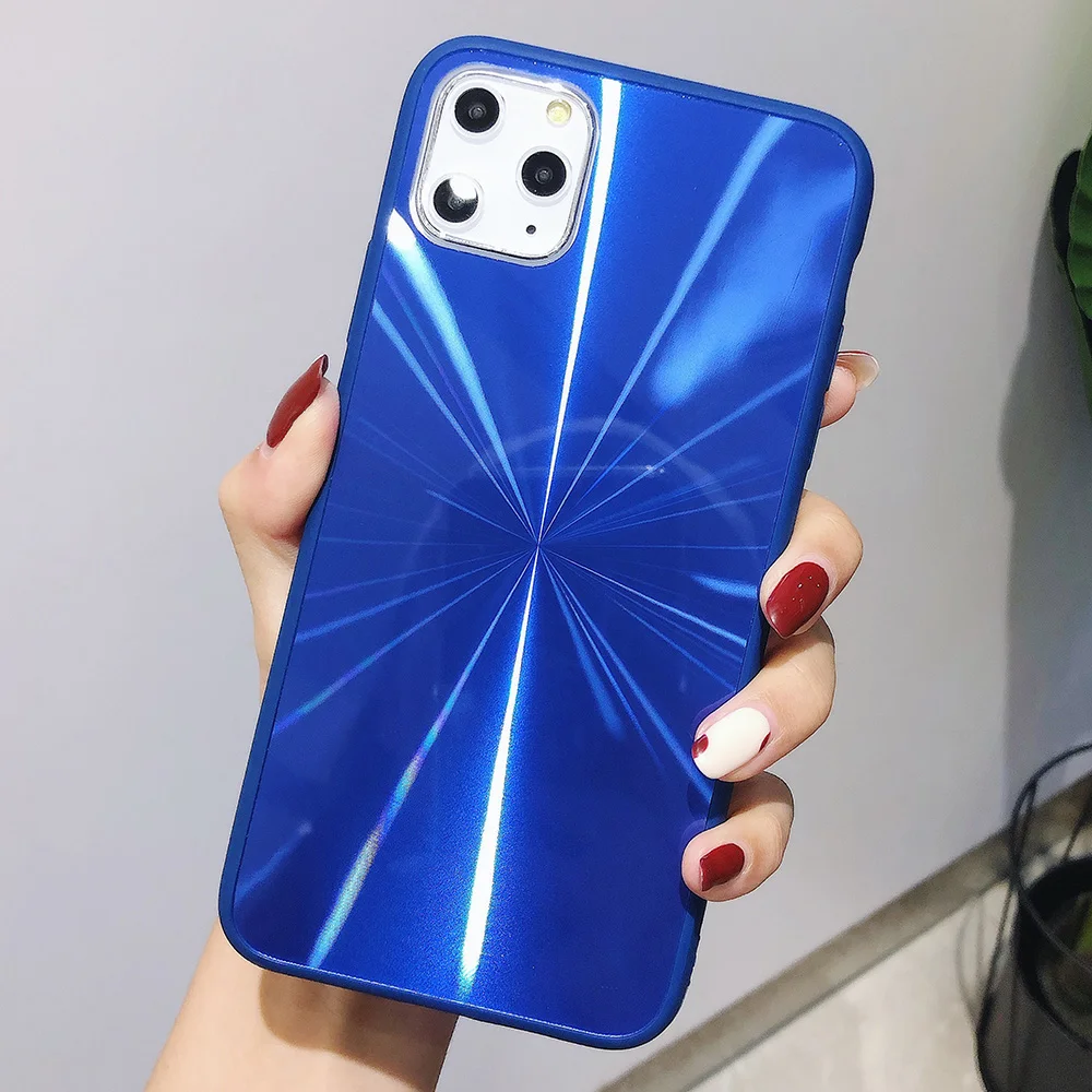Чехол для телефона с блестками CD iPhone 11 Pro 7 8 6S 6 Plus чехлы конфетных цветов