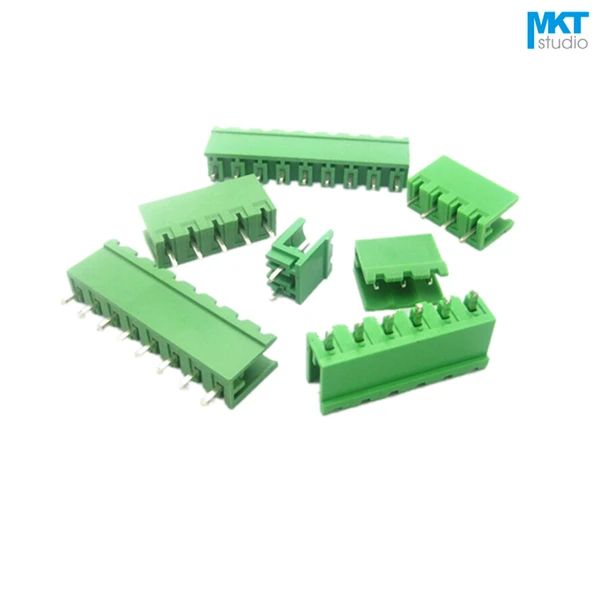 

500Pcs 14P 5.08mm Pitch Open Sides Vertical Straight Pin Male Wire Terminal Block Connector