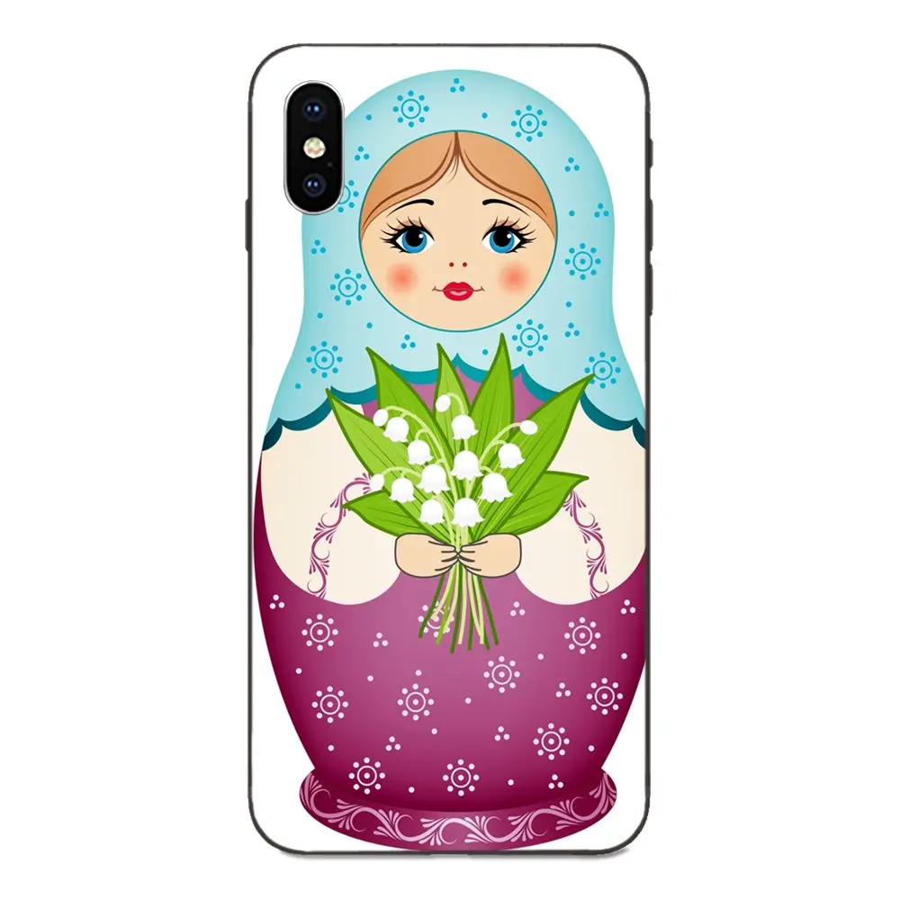 Сотовый Чехол для телефона с принтом матрешек Matryoshka Galaxy A8 A9 звезды Примечание 4 8 9
