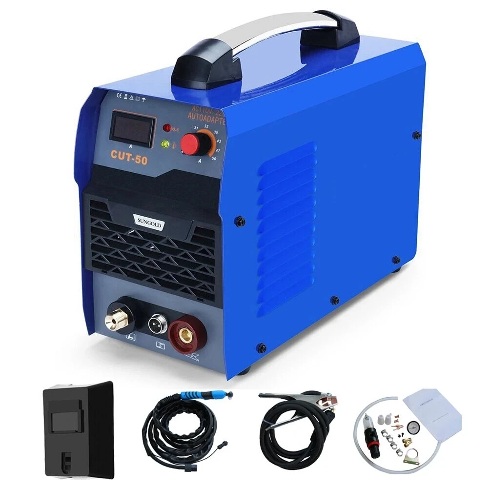 Плазменный резак SUNGOLDPOWER Cut50 портативный сварочный аппарат для резки IGBT инвертор
