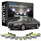 AENVTOL Canbus для Audi A6 S6 RS6 C5 C6 C7 4F Avant Sedan 1996 1998 1999 2003 2004 2005 2006 2007 аксессуары для внутреннего светильник
