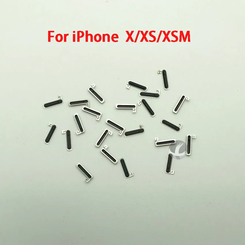 10 шт./лот, противопылезащитная сетка с резиновым клеем для iPhone 4, 4S, 5, 5S, 5C, SE, 6, 6 S, 7, 8 Plus, X, XS, XSM, XR, 11 Pro Max
