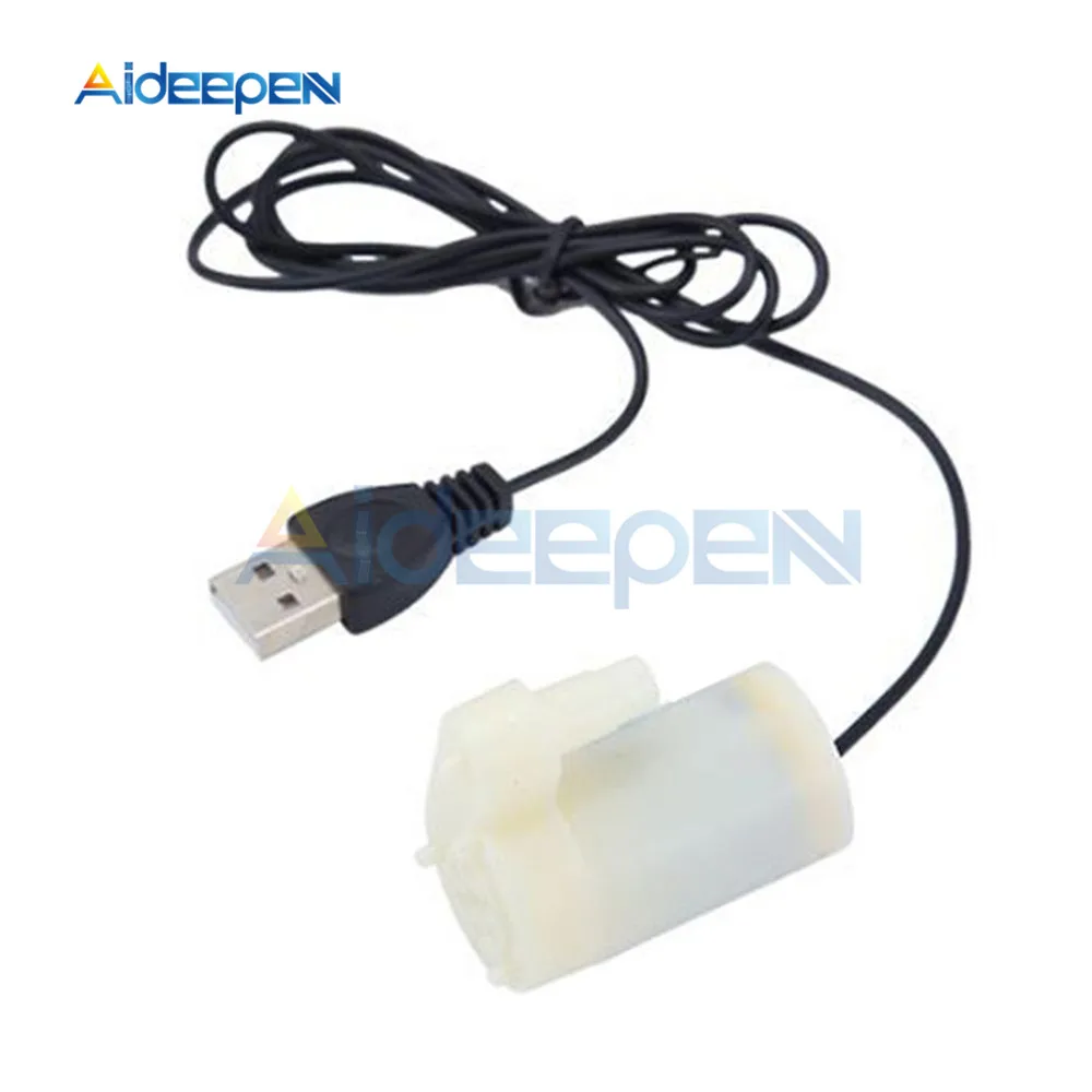 

DC 5V USB Mini Micro Погружной водяной насос 120L/H Малошумный бесщеточный моторный насос Водяной насос