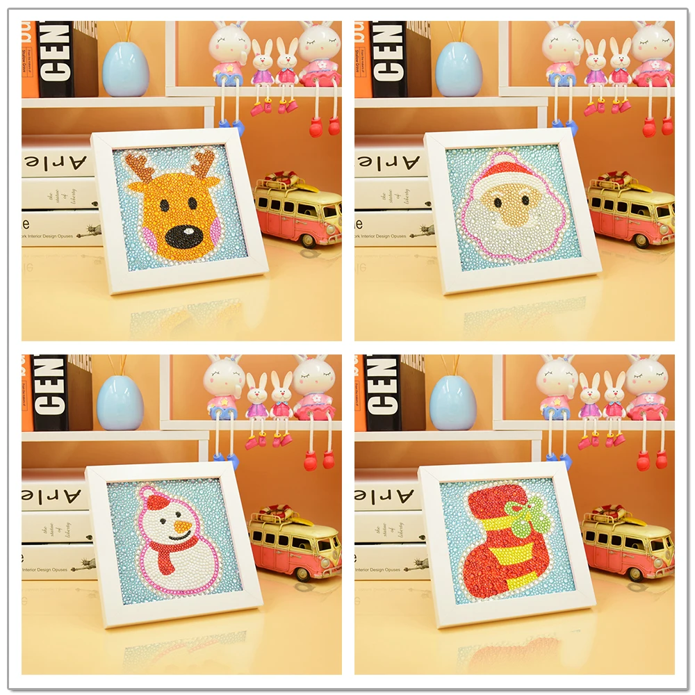 

5D Diamond Painting Animal Cartoon Full Round Drill Rhinestone Embroidery Diamonds Painting Children Handmade