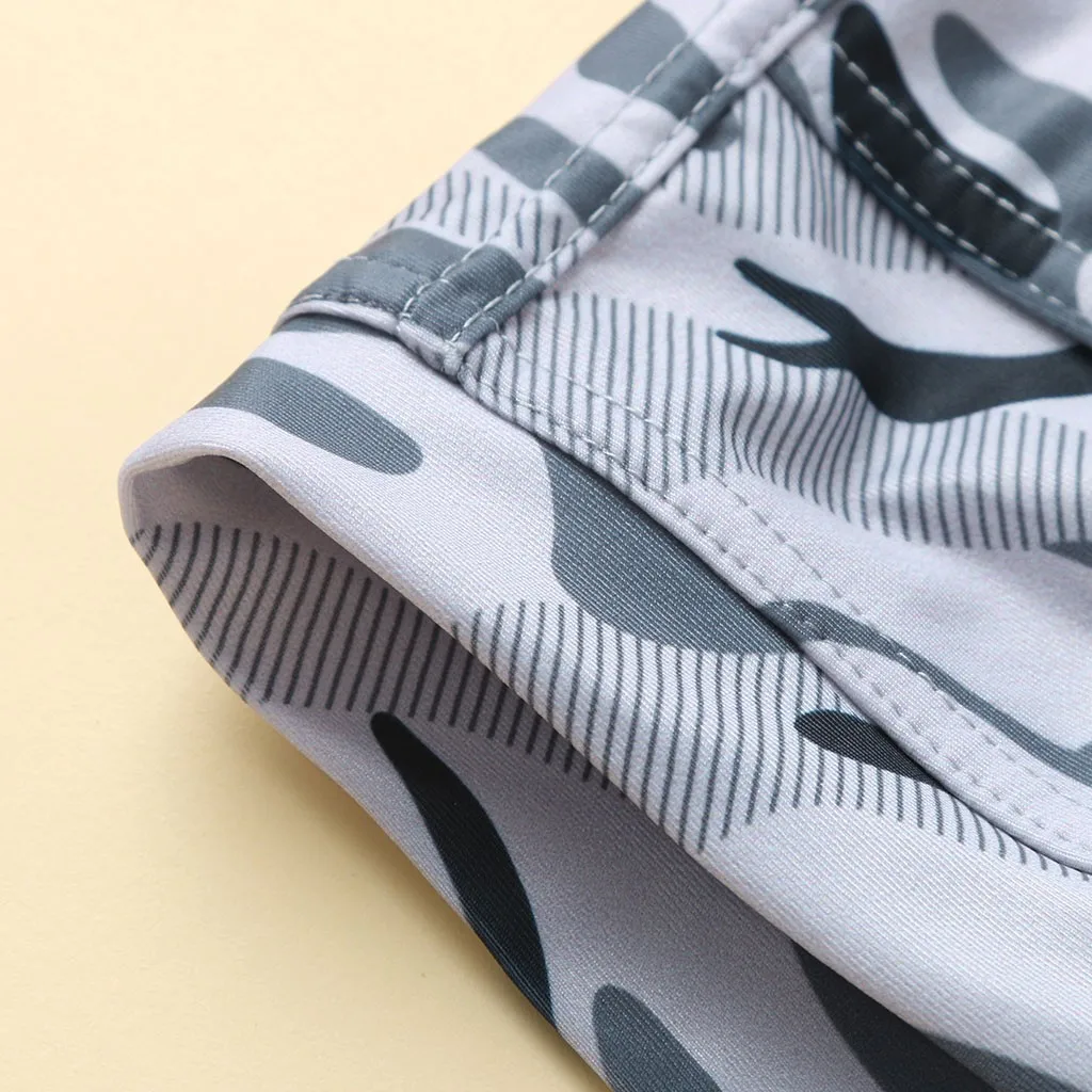 

Men's Swimming Trunks Summer Swimming Fitness Shorts Men's Fashion Sports Beachwear Camouflage Quick-drying Stretch Beach Pants