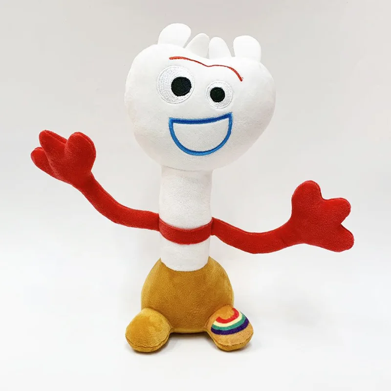 Forky История игрушек, плюшевые игрушки, кукла 20 см, Woody& Buzz Lightyear, плюшевые игрушки, мягкие игрушки для детей, рождественские подарки - Цвет: Forky