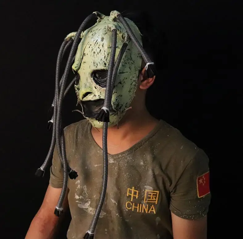 Slipknot костюм Кори латексная маска Мик Тэйлор маски дулекс DJ Косплей Хэллоуин Ларп реквизит для взрослых тяжелый металлический Реквизит Поставки