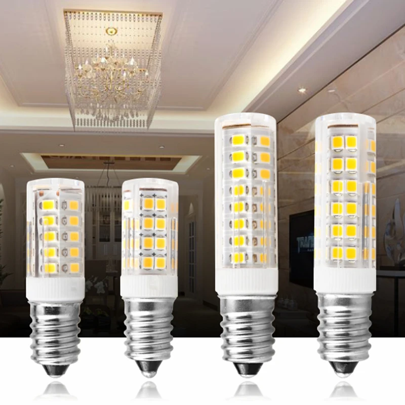 Светодиодный лампа 220V-240V Мини кукурузная светильник 2835SMD 360 Угол луча заменить