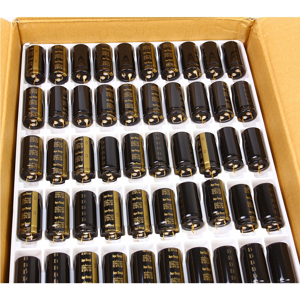 1 шт.-5 шт. 2200 мкФ 35В Nichicon 22x45 мм Кг супер через высокого разрешения 10 35V/2200