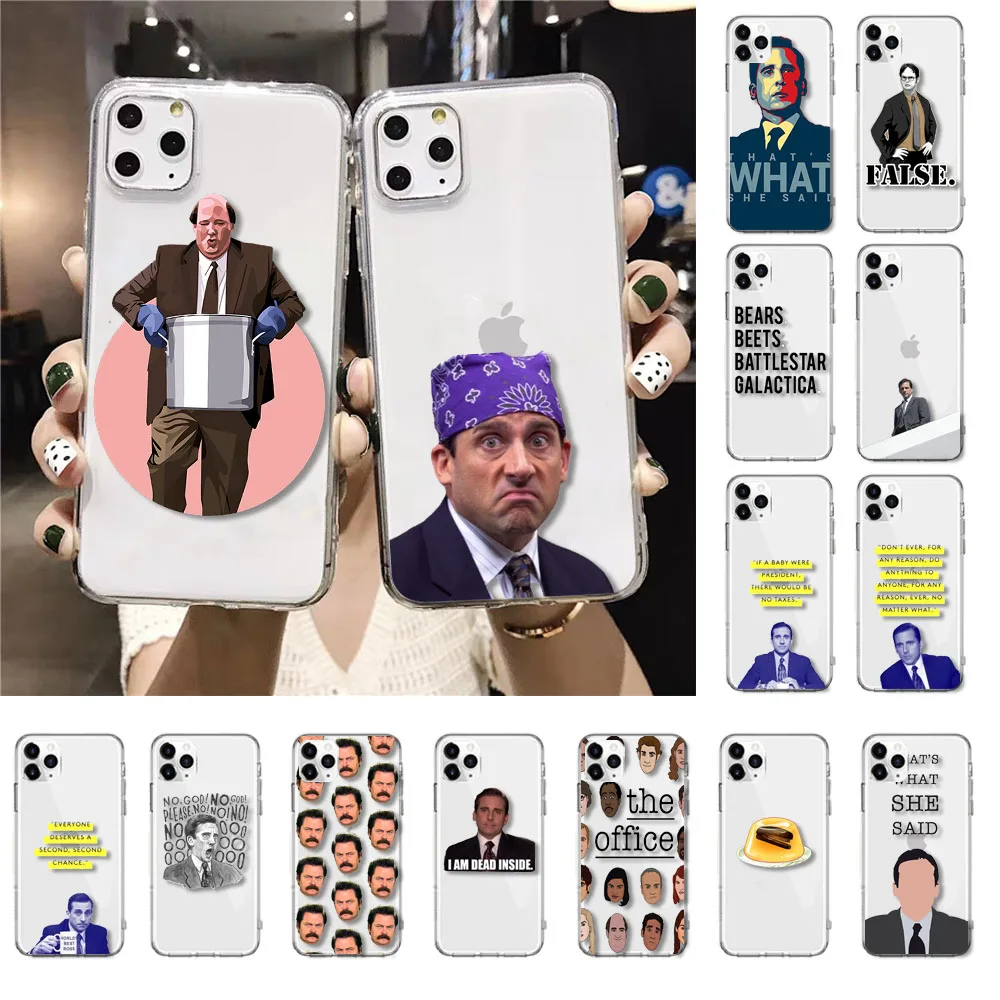 

The office tv show What She Said Phone Case For iPhone 14 13 12 Pro Max X XR XS Max 11 Pro Max 8 7Plus SE2