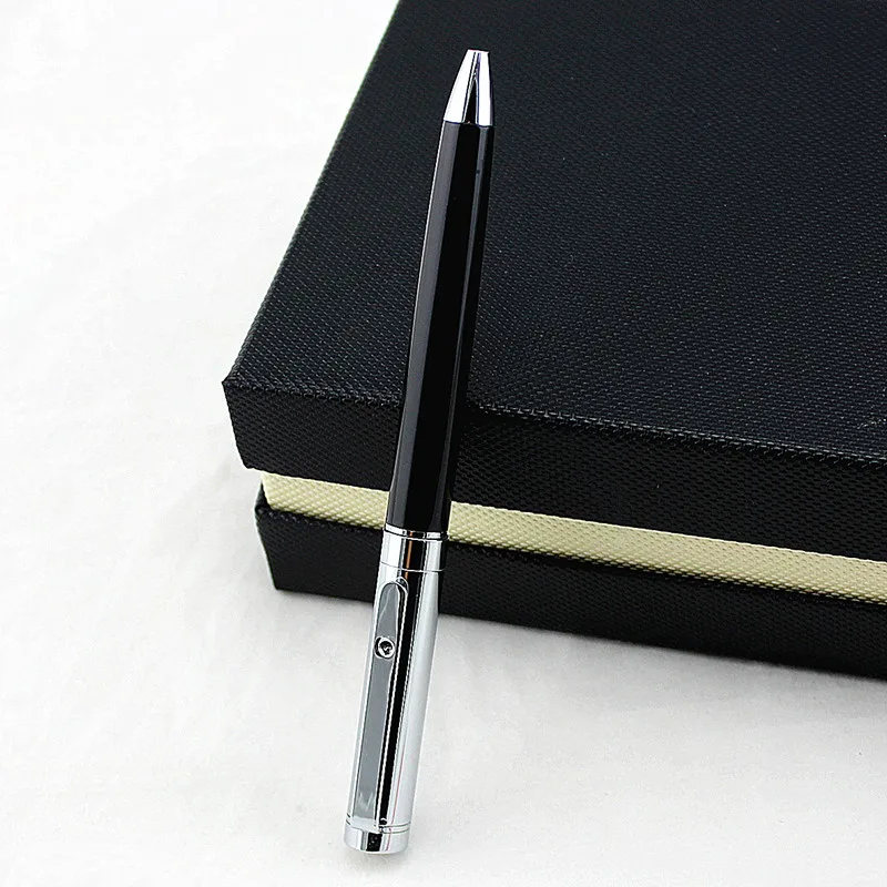 Металлическая ручка школьные принадлежности шариковая офисные кожаный пенал