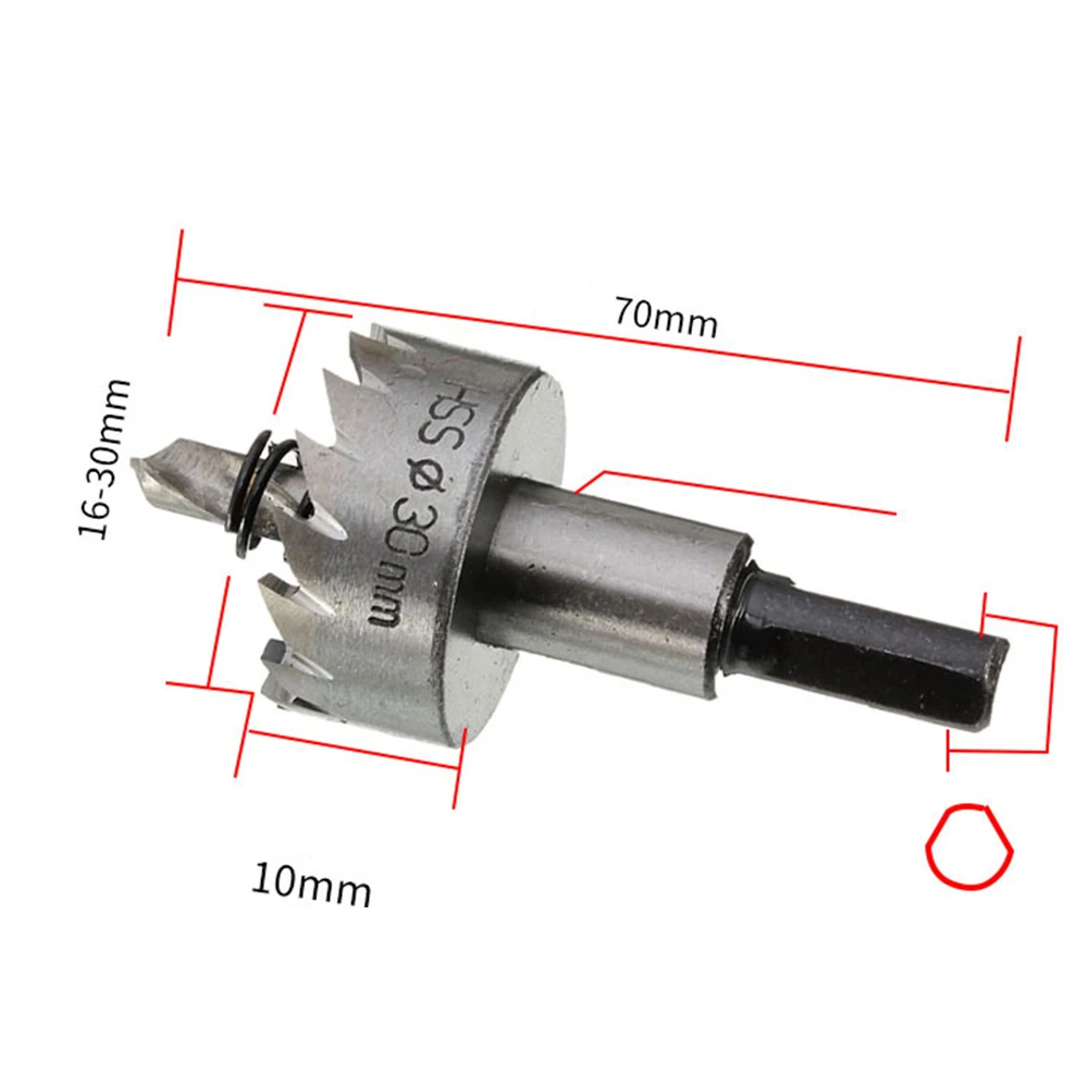 5 шт. Твердосплавный Наконечник HSS высокая Скорость Сталь буровое долото с