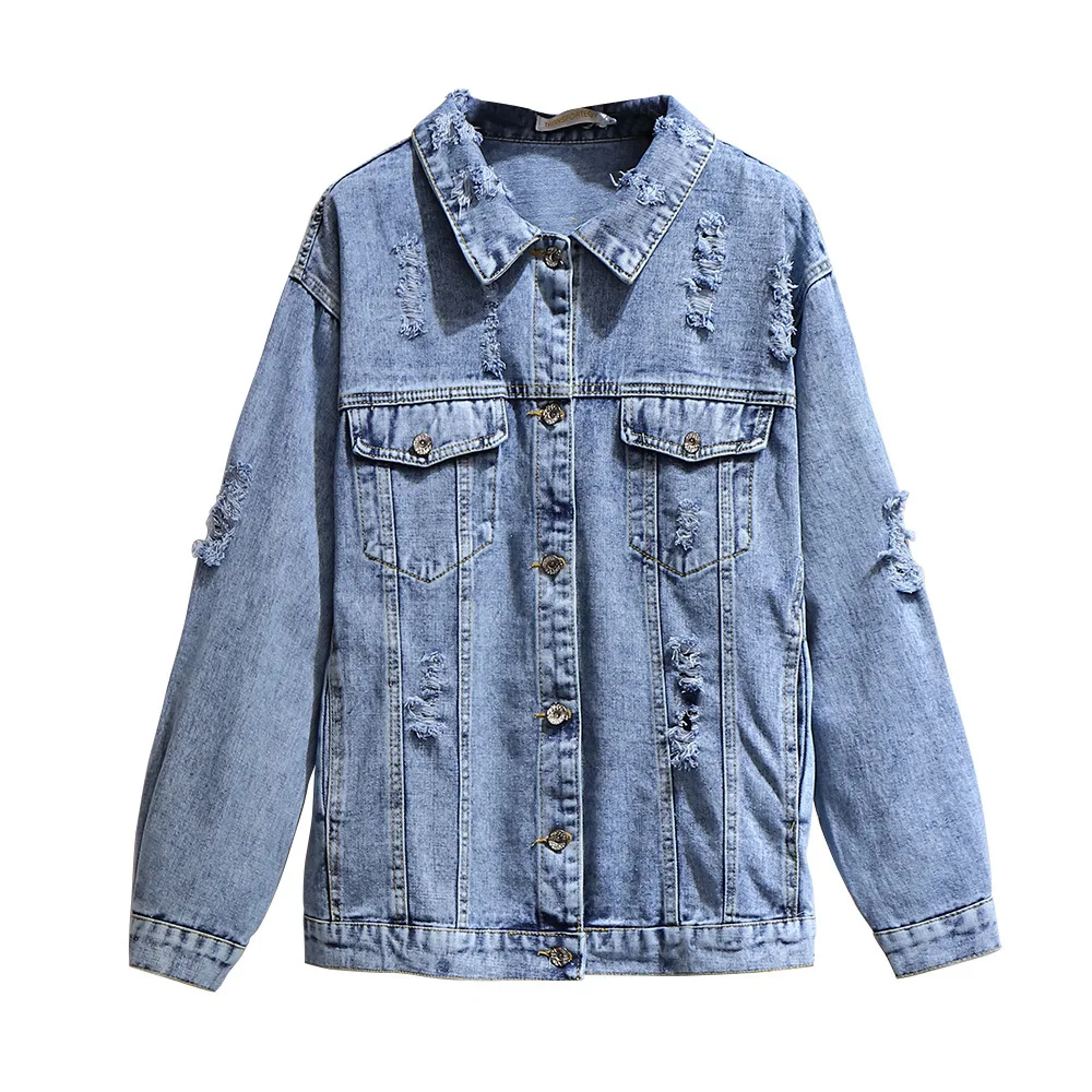 

Женская джинсовая куртка с длинным рукавом, большие размеры, 3XL, 4XL, 5XL, 6XL, 7XL