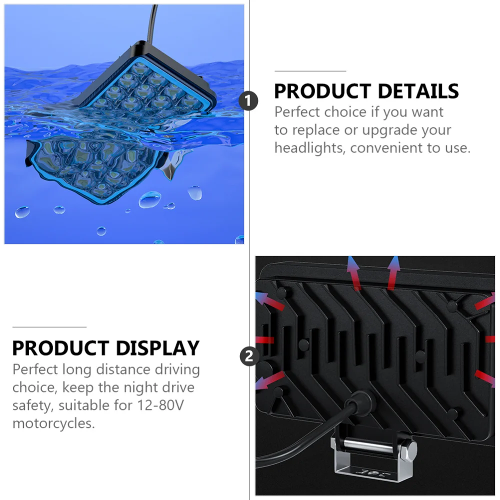 

Car LED Work Light Off-road Car Roof Searchlight Maintenance Auxiliary Lamp